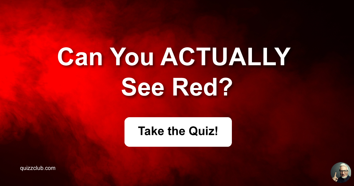 Can You ACTUALLY See Red Personality Test QuizzClub