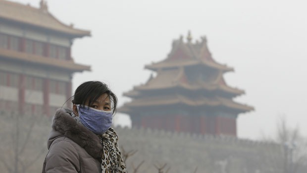 Общество Story: Пекинский смог