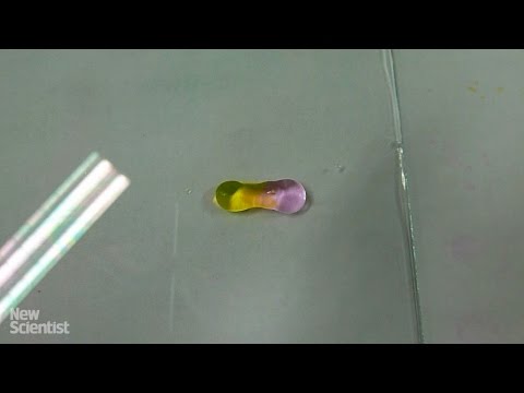 Наука Story: Шанхайские ученые разработали жидкий материал, который можно резать и моделировать как пластилин!