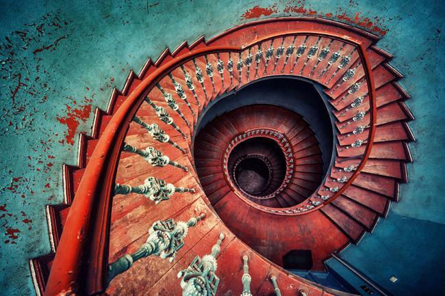 Культура Story: 25 поразительно красивых винтовых лестниц!