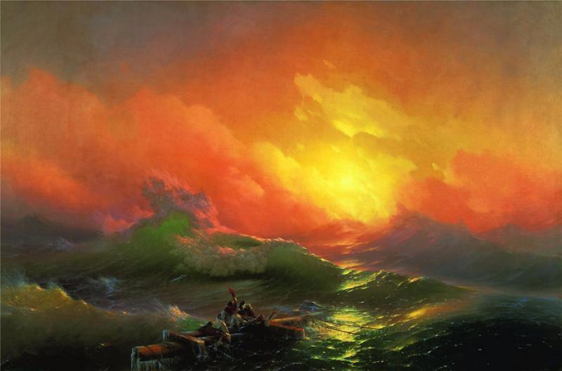 Culture Story: Powerful romantic oil waterscapes by Ivan Aivazovsky