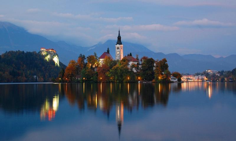 Geography Story: The Bled island, Slovenia