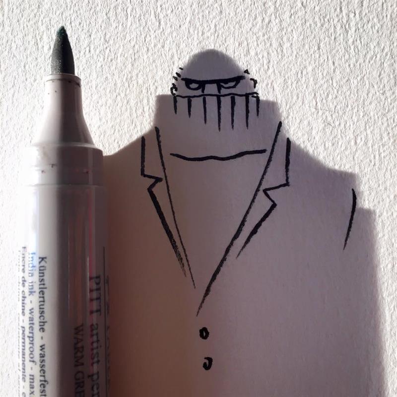 art Story: This artist turns shadows into fascinating pictures