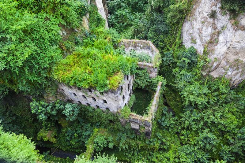 Geography Story: #1 Old mill ruin in Sorrento, Italy