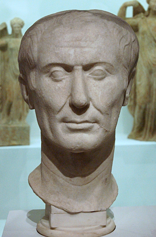 Perhaps the only surviving sculpture of Caesar made during his lifetime.