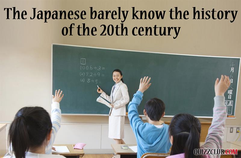 History Story: #5 Japanese barely know the history of the 20th century