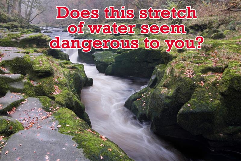 Geography Story: Does this stretch of water seem dangerous to you?