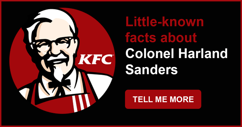 History Story: 7 little-known facts about Colonel Sanders, the founder of KFC