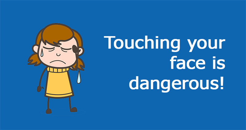 Science Story: Touching your face is dangerous