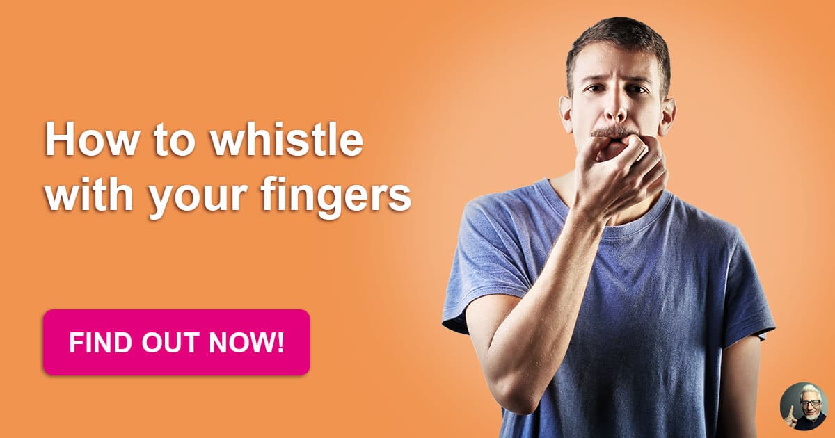 Do you know how to whistle loudly? Watch this...