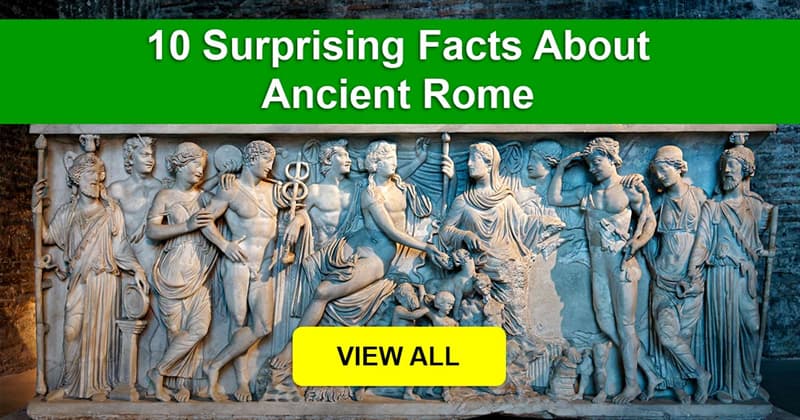 History Story: What are some shocking facts about Ancient Rome?
