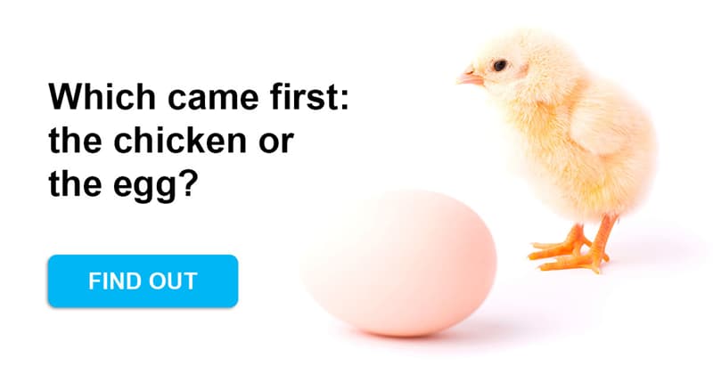 Science Story: Which came first, the chicken or the egg?