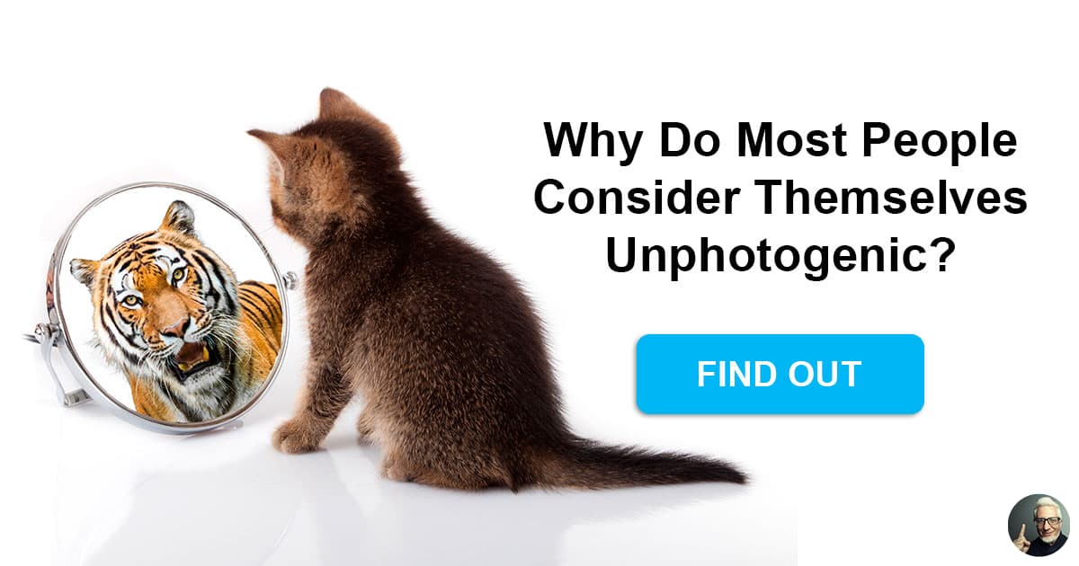 Why do I look good in the mirror but bad in...