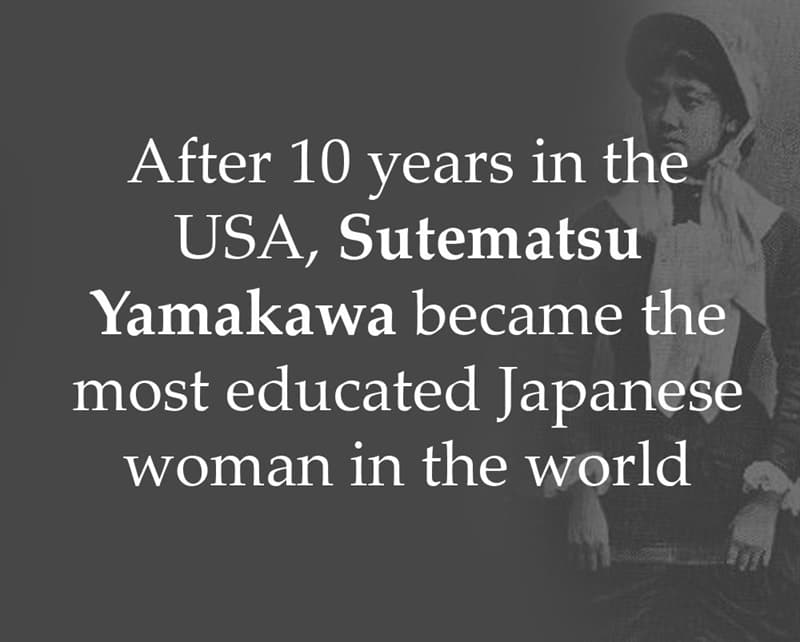 History Story: After 10 years in the USA, Sutematsu Yamakawa became the most educated Japanese woman in the world