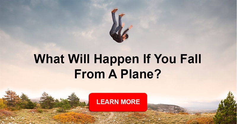 Science Story: If you fall from a plane do you die before you hit the ground?