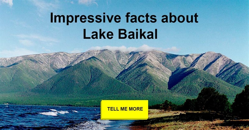 Geography Story: Lake Baikal: the most amazing lake on the planet