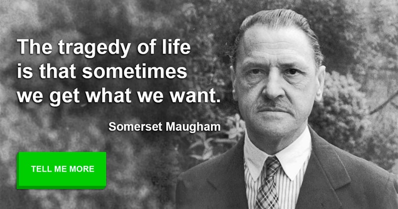 Culture Story: Somerset Maugham's thoughtful quotes about life
