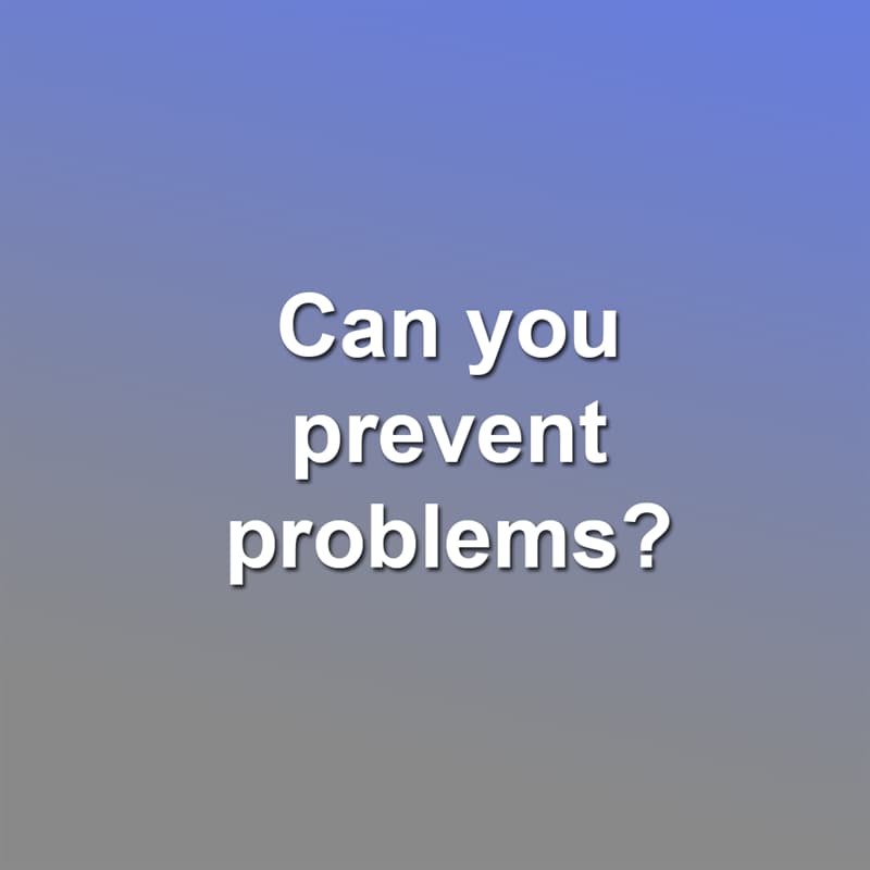 Society Story: Can you prevent problems?