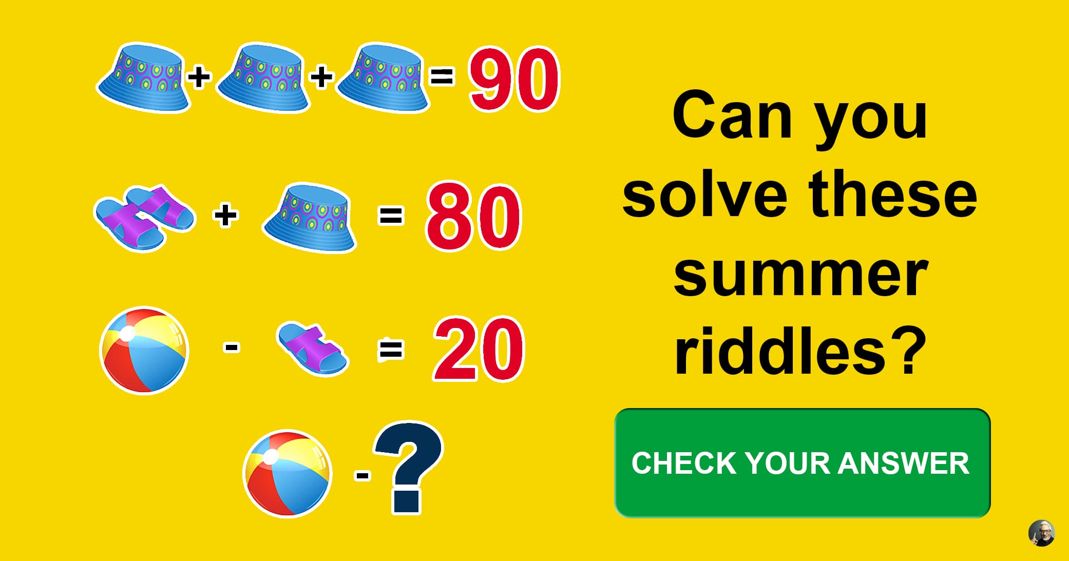 Try to solve these 7 funny riddles about summer | QuizzClub