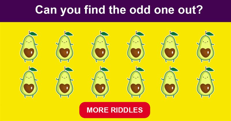 Science Story: Test your attention by trying to find the odd objects in these pictures