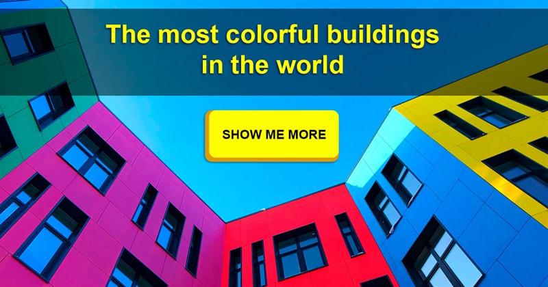 Geography Story: 10 colorful houses from all over the world will brighten your day