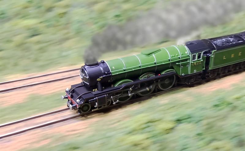 Steam Locomotive, Steam Train, N Gauge, Railroad Model