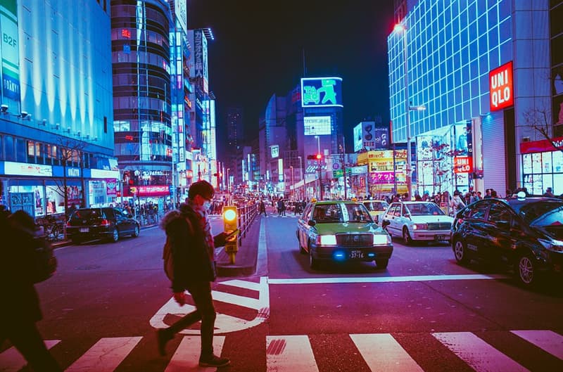 Japan, Osaka, Night, Asia, Landmark, Travel, Japanese