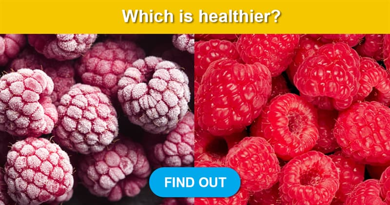 Science Story: Are frozen fruit and vegetables as healthy as fresh?