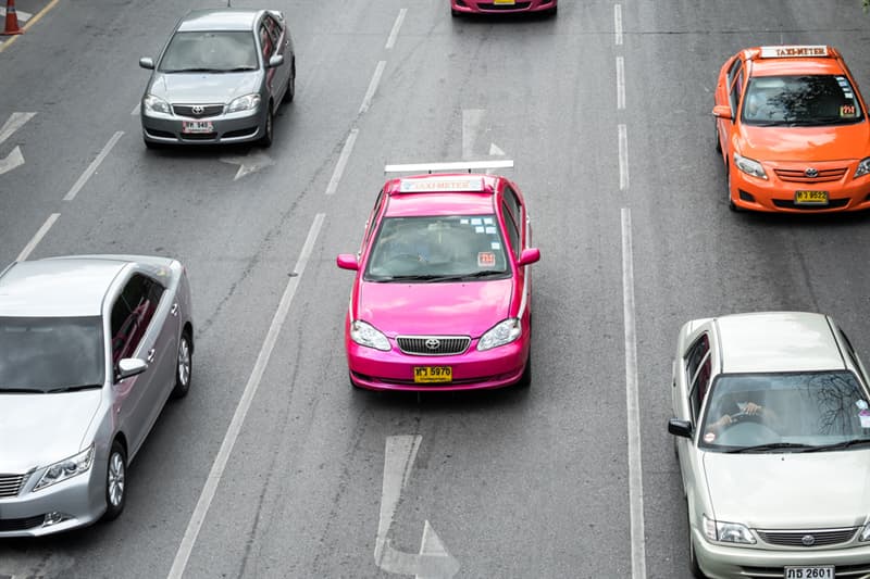 Geography Story: #1 Pink taxi, UAE