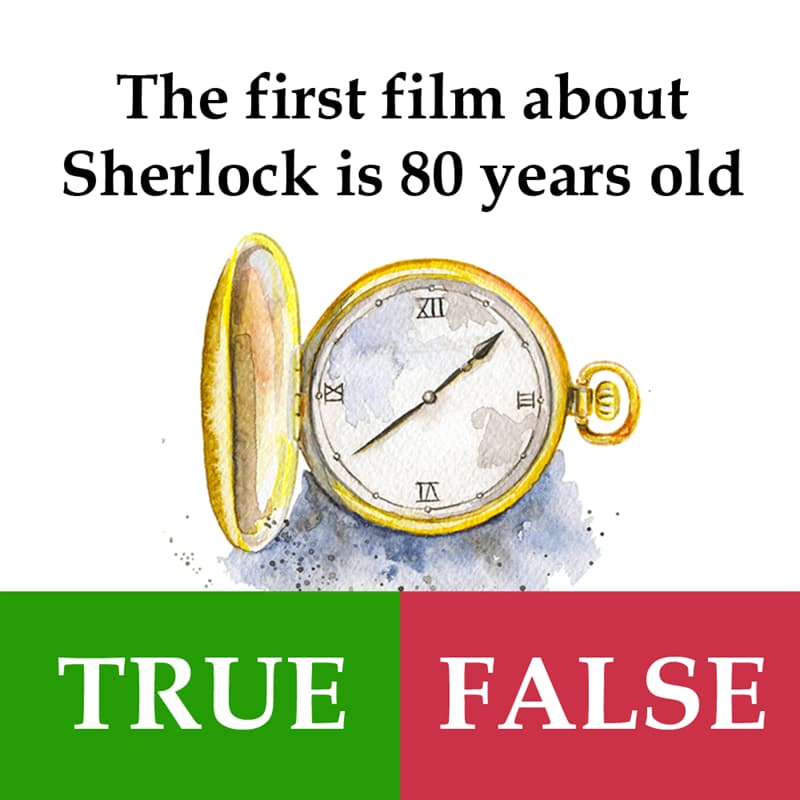 Culture Story: The first film about Sherlock is 80 years old