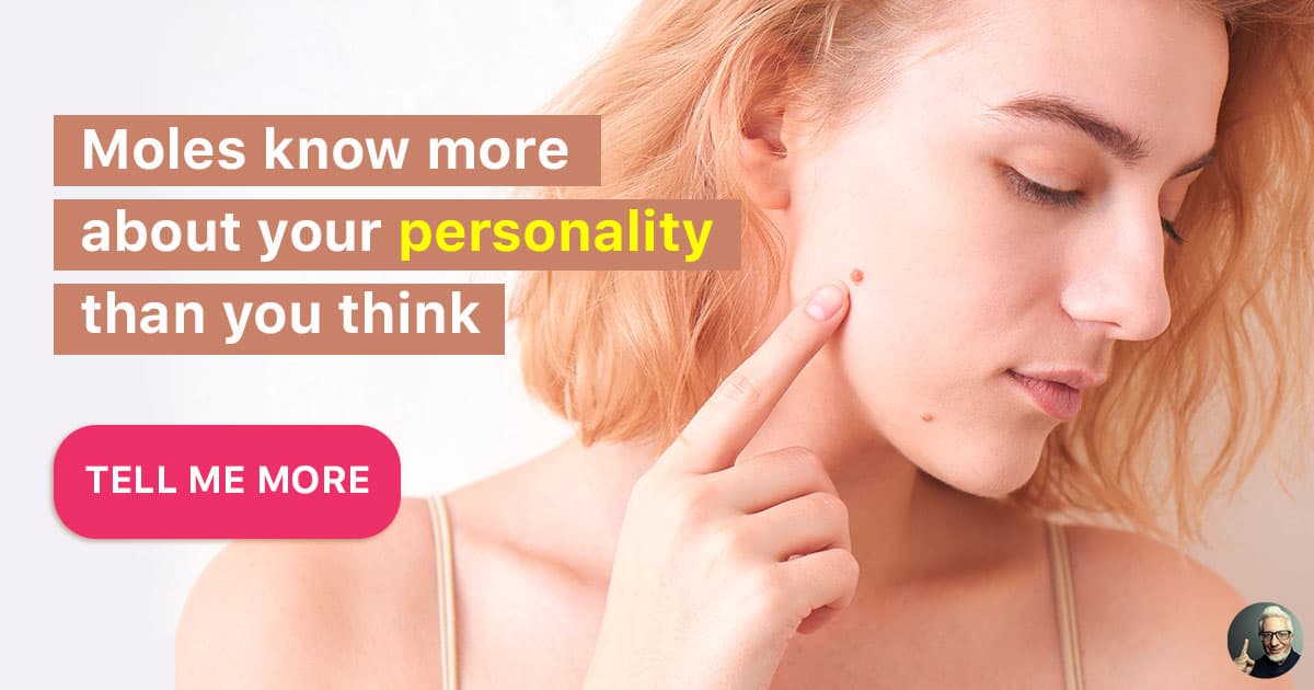 Your Face Moles Reveal About Your Personality 