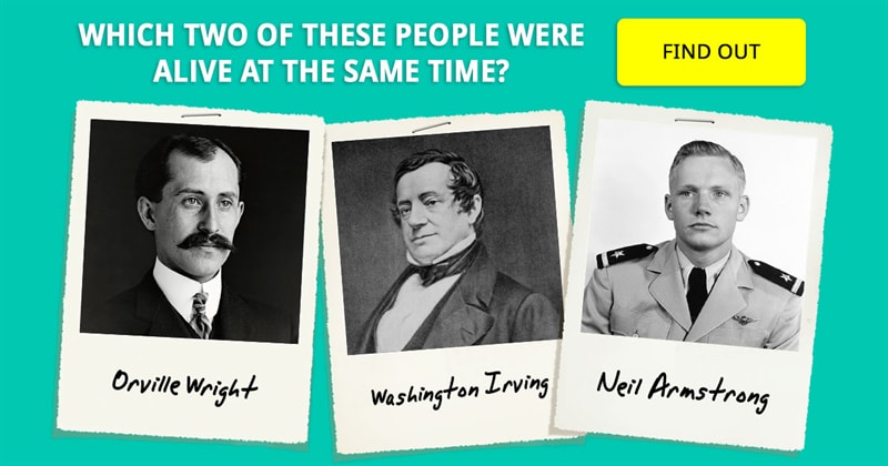 History Story: 6 pairs of historical figures you didn't realize were contemporaries