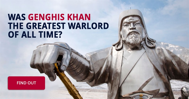 History Story: 5 facts about Genghis Khan, history's most fearsome conqueror