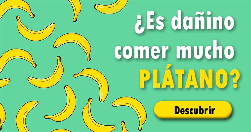 Сiencia Historia: ¿Es dañino comer mucho plátano?