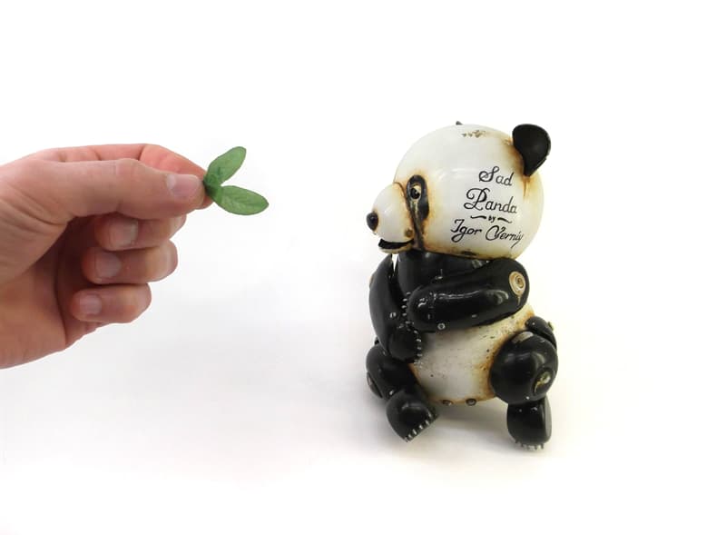 animals Story: steampunk animal sculptures - steampunk artwork - steampunk panda