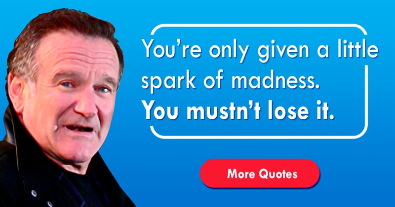 Movies & TV Story: Best Robin Williams quotes about life