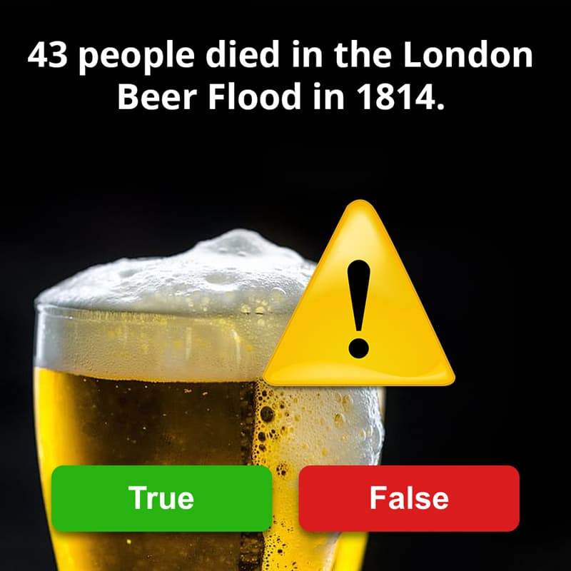 History Story: 43 people died in the London Beer Flood in 1814