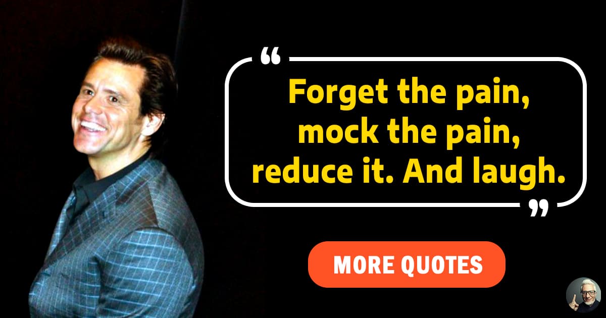 Jim Carrey's powerful quotes on life, pain,... | QuizzClub