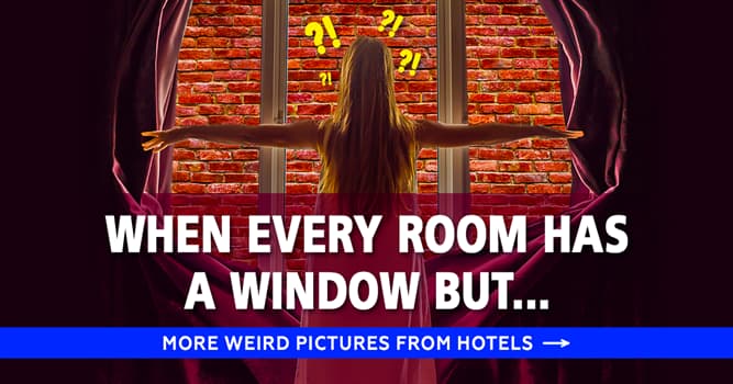 Society Story: 12 strangest hotel surprises people bumped into