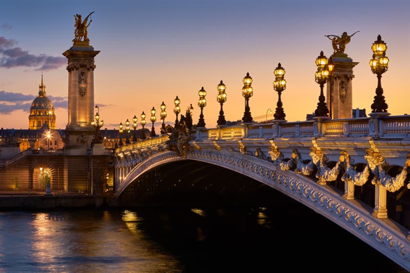 Geography Story: #4 The Pont Alexandre III bridge in Paris, France