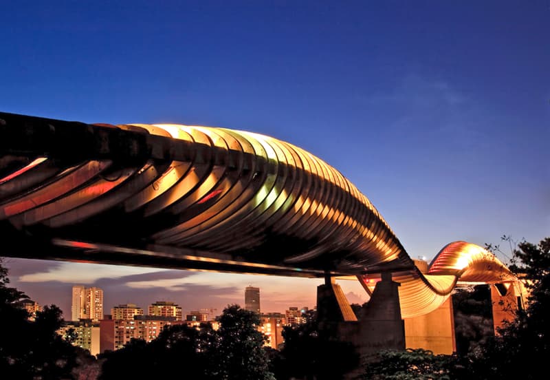 Geography Story: #5 The Henderson wave bridge in Singapore