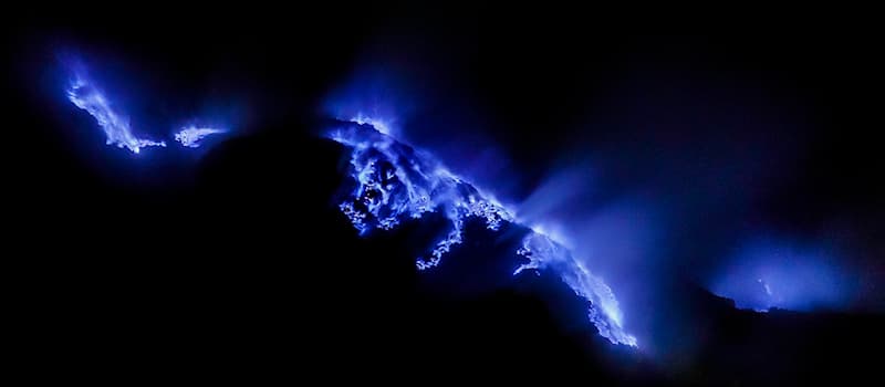 Science Story: #7 Kawah Ijen is the only volcano that erupts blue lava instead of red