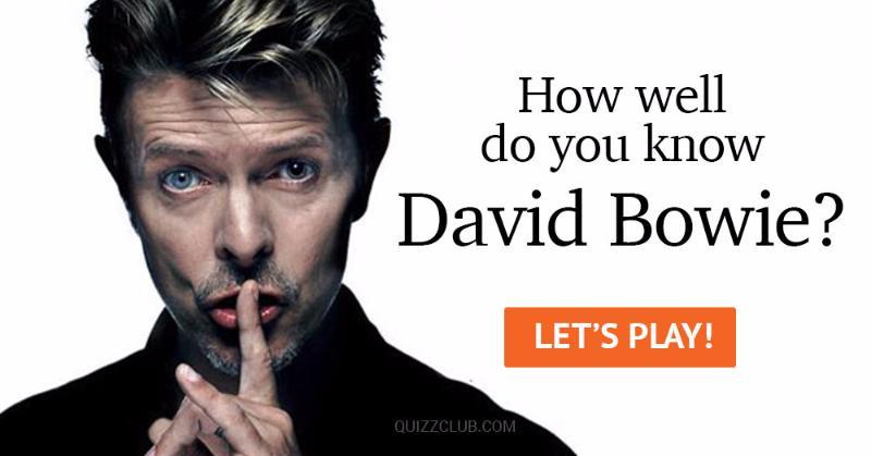 History Quiz Test: How Well Do You Know David Bowie?