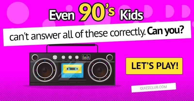 History Quiz Test: Even 90's Kids Can't Answer All Of These Correctly. Can You?