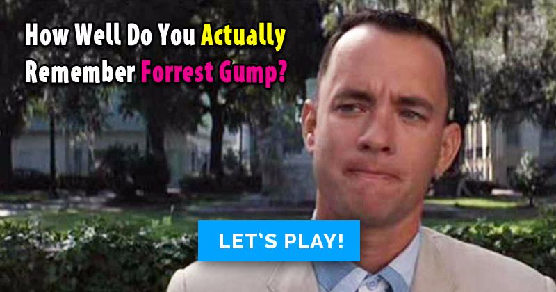 Movies & TV Quiz Test: How Well Do You Actually Remember Forrest Gump?