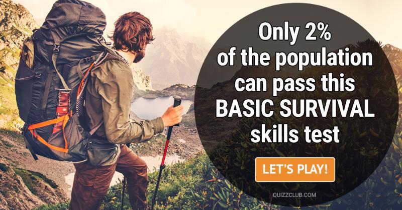 health Quiz Test: Only 2% Of The Population Can Pass This Basic Survival Skills Test