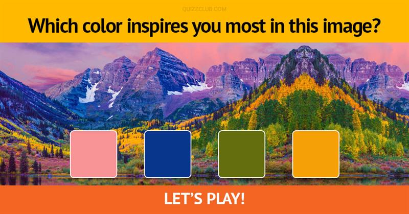 color Quiz Test: Which Part Of Your Brain Is Most Active Based On The Colors You're Most Responsive To?