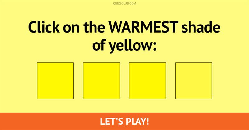 color Quiz Test: How Happy Are You Based On How You See Yellow?