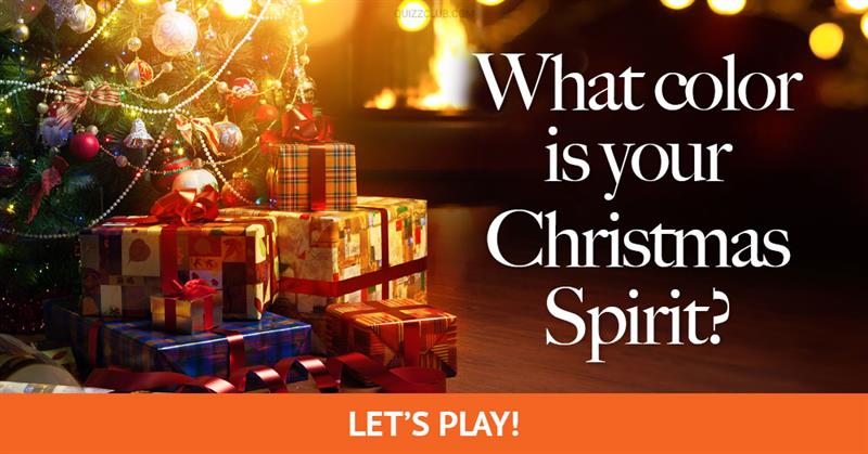 color Quiz Test: What Color Is Your Christmas Spirit?