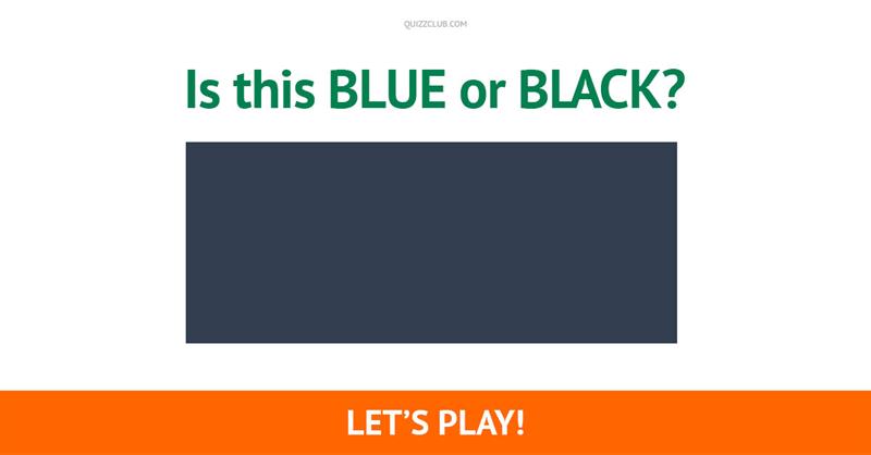 color Quiz Test: 96% Of Women Cannot Pass This Tricky Color Test: Is It Blue Or Black?